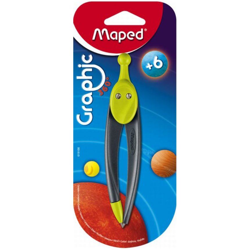 Stock Bureau - TRANSOTYPE Compas à Pince Solide pour Crayon