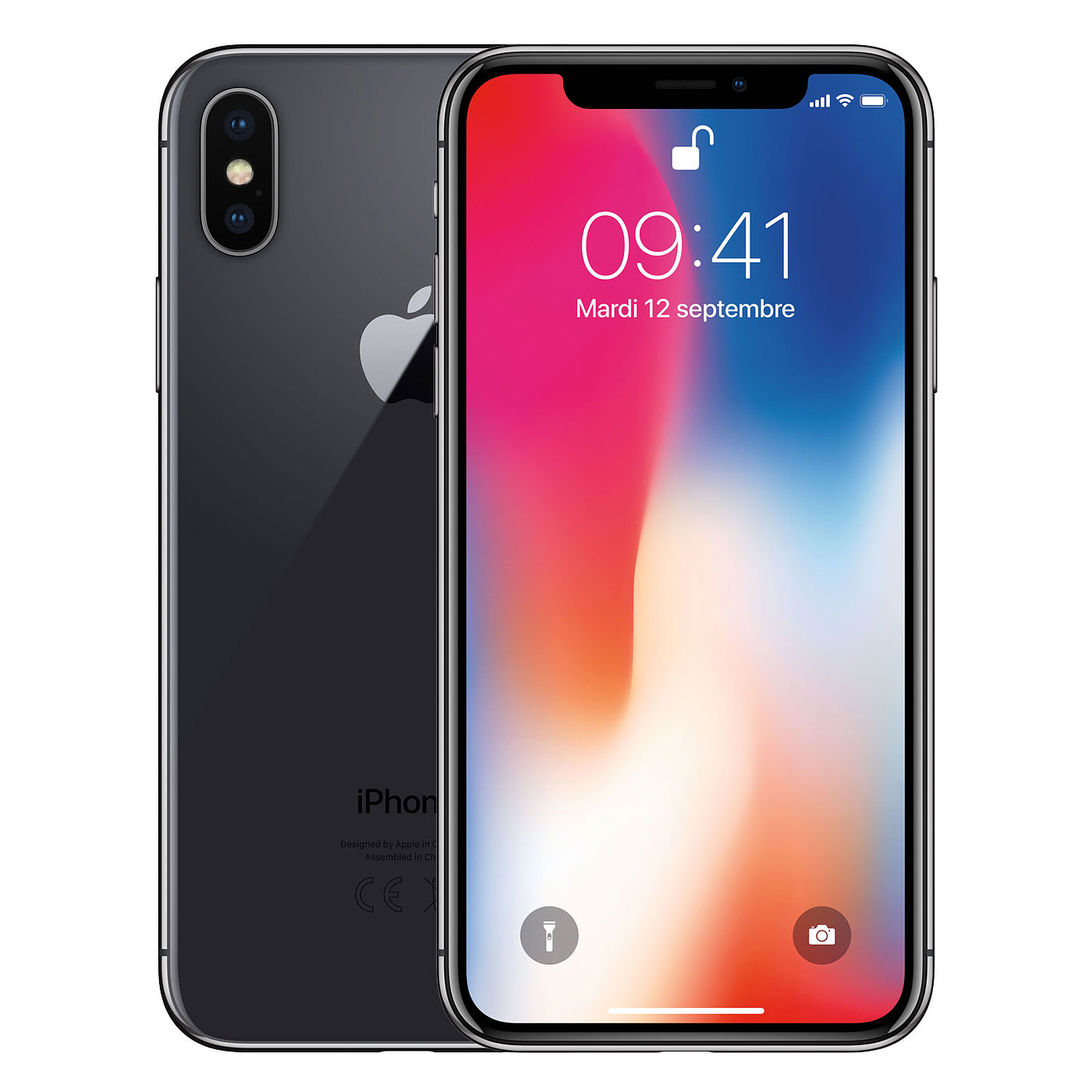 Smartphone Iphone X 64Gb occasion reconditionné à neuf Grade A+ Space