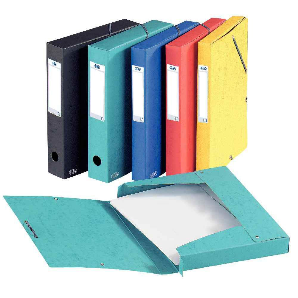 Chemise cartonnée dos 40mm - divers coloris - BURO REUNION