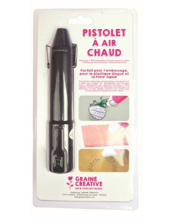 Pistolet à air chaud pour embossage