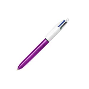 Stylo BIC 4 Couleurs - Shine Violet