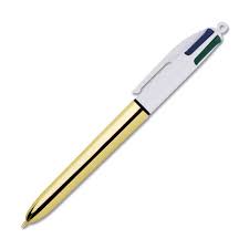 Stylo BIC 4 Couleurs - Shine Or