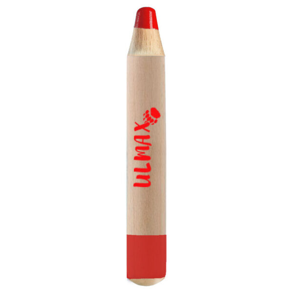 Crayon gras Ulmax ULMANN effaçable multi surfaces rouge