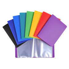 Protège documents 40 vues - divers coloris disponibles