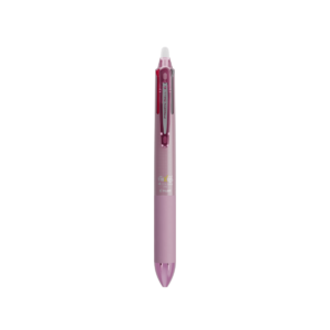 Stylo roller PILOT Frixion ball 4 couleurs - effa?able - corps rose