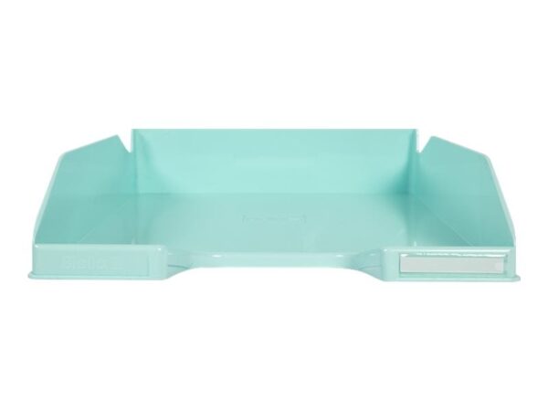 Corbeille ? courrier EXACOMPTA vert pastel glossy